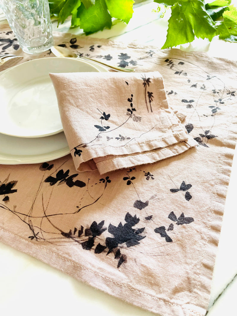 serviette et set de table en lin made in France