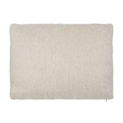coussin en laine mohair 30x40 cm blanc